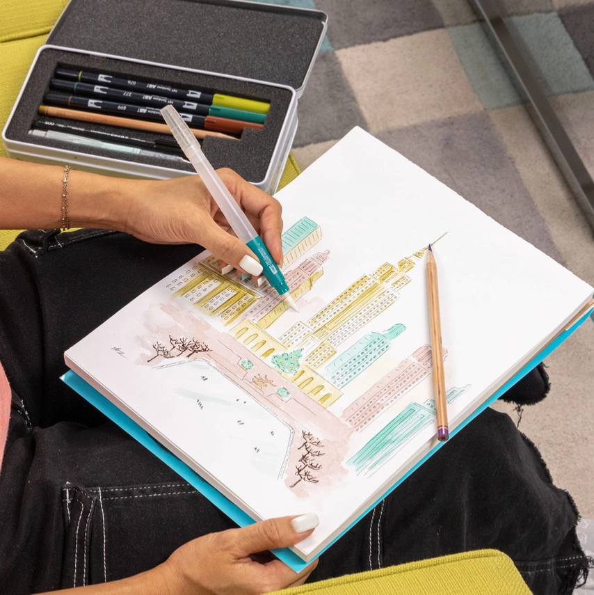 Urban Sketching Set Tombow Drawing Sets art-noise.myshopify.com urban-sketching-set