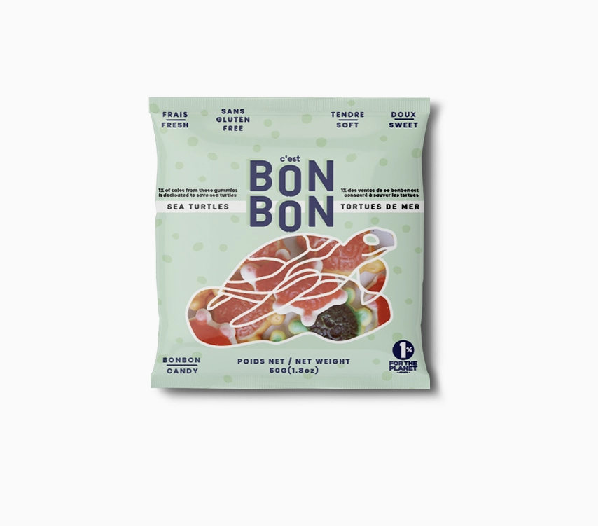 La boîte à bonbons Sea Turtles - Gummy Candies