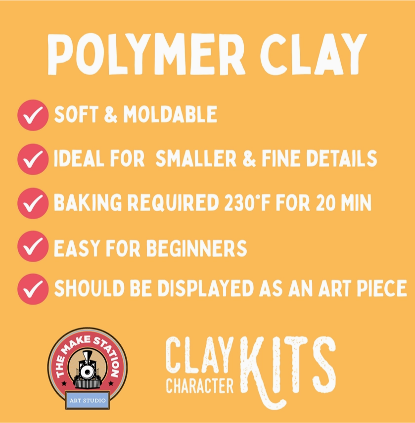 Lucky the Llama DIY Polymer Clay Kit