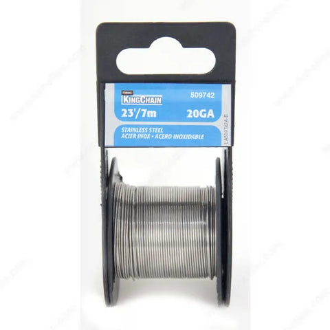  Decorative Wire - #20 - 23 ft - Stainless Steel King Chain  art-noise.myshopify.com decorative-wire-20-23-ft-stainless-steel-20-23-ft-stainless-steel