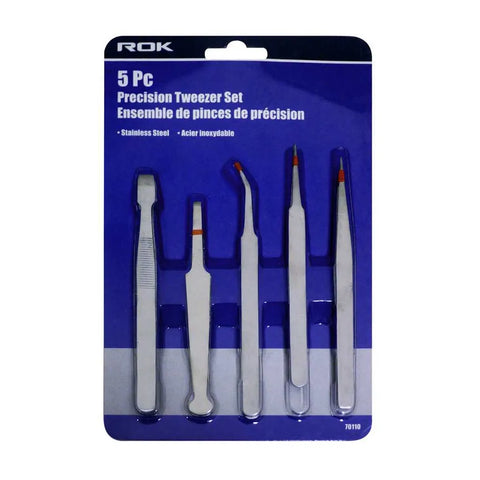 ROK - 5 PC TWEEZER SET ROK Tweezers art-noise.myshopify.com rok-5-pc-tweezer-set ROK - 5 PC TWEEZER SET ROK Tweezers art-noise.myshopify.com rok-5-pc-tweezer-set