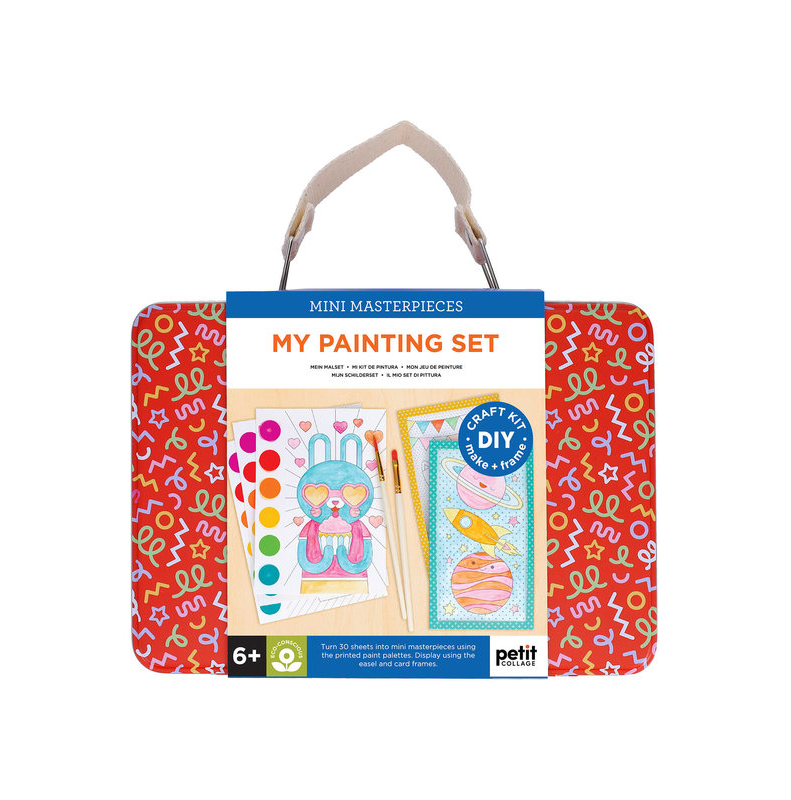 Mini Masterpieces My Painting Set Petit Collage Kids Painting Kit art-noise.myshopify.com mini-masterpieces-my-painting-set