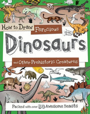  How to Draw Ferocious Dinosaurs and Other Prehistoric Creatures Sourcebooks How-to Books art-noise.myshopify.com how-to-draw-ferocious-dinosaurs-and-other-prehistoric-creatures
