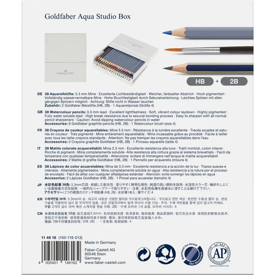  Goldfaber Aqua Watercolour Pencil Studio Box Set Faber-Castell Watercolour Pencils art-noise.myshopify.com goldfaber-aqua-watercolour-pencil-studio-box-set
