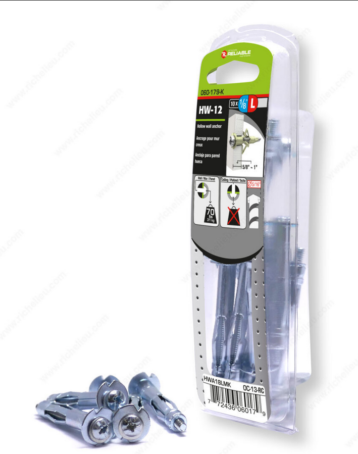 Reliable - Hollow Wall Anchor - 2 1/4 in
