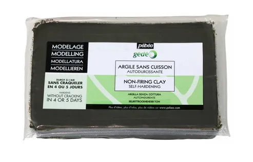  GEDEO - 1.5 kg Concrete Grey Non-Firing Clay Pebeo Air Dry Clay art-noise.myshopify.com gedeo-1-5-kg-concrete-grey-non-firing-clay