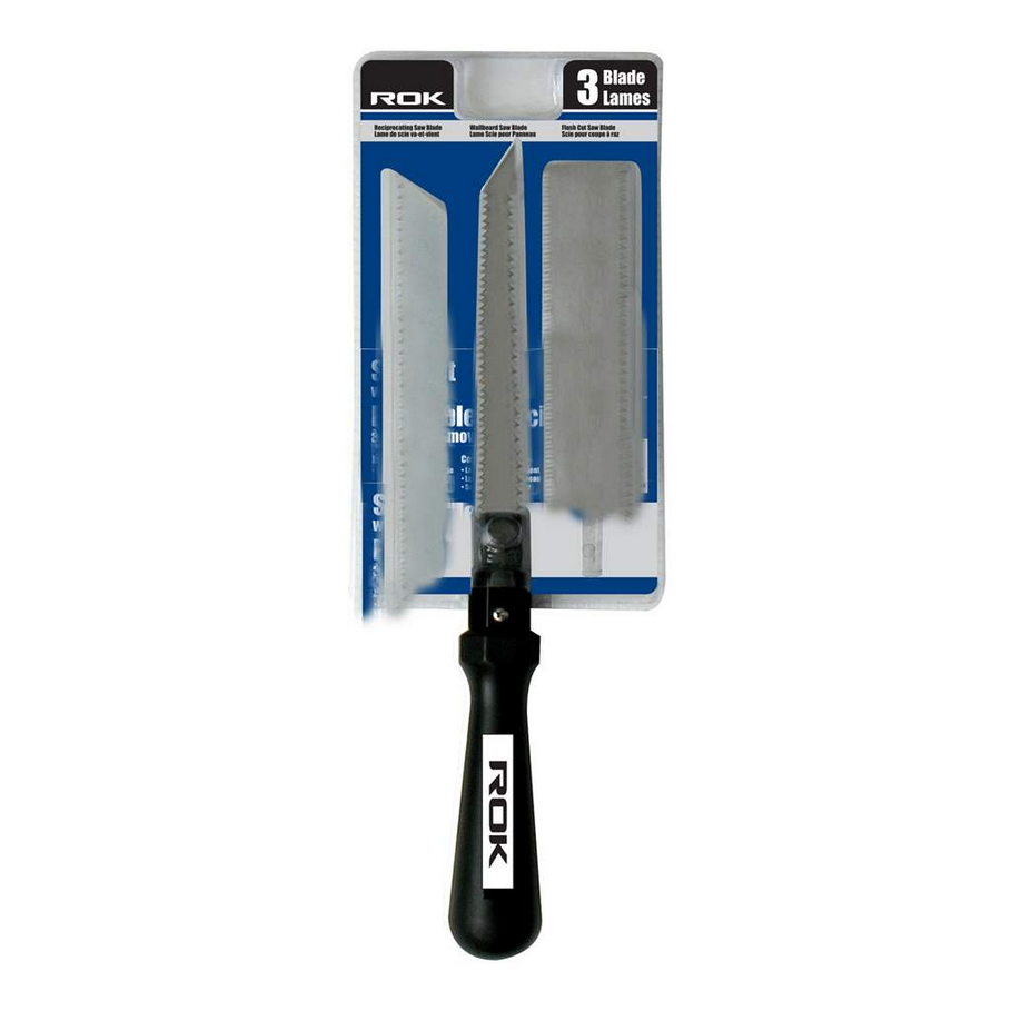 ROK - 3 BLADE SAW SET WITH HANDLE