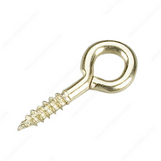 Onward Screw Eyes - 19mm - Brass