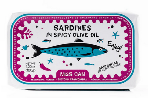 Miss Can Sardines in Spicy Olive Oil