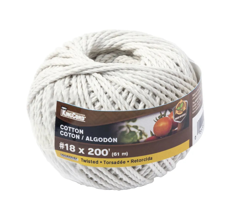 KingCord - Cotton Twine 200 ft KingCord product_type art-noise.myshopify.com kingcord-cotton-twine-200-ft-200-ft KingCord - Cotton Twine 200 ft KingCord  art-noise.myshopify.com kingcord-cotton-twine-200-ft-200-ft