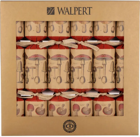 ECO Christmas Crackers - Vintage Mushrooms