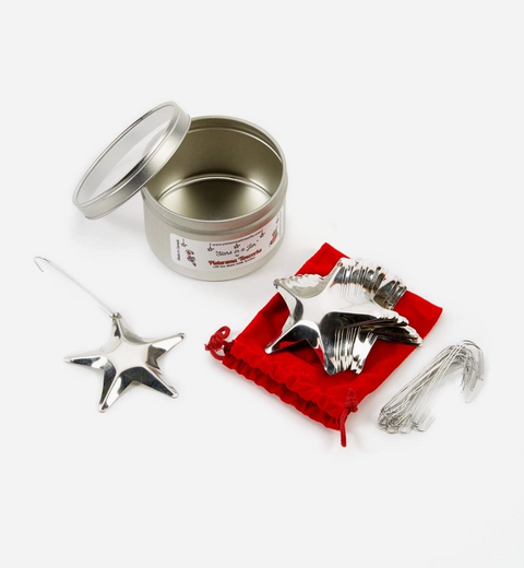 Tin Christmas Tree Stars