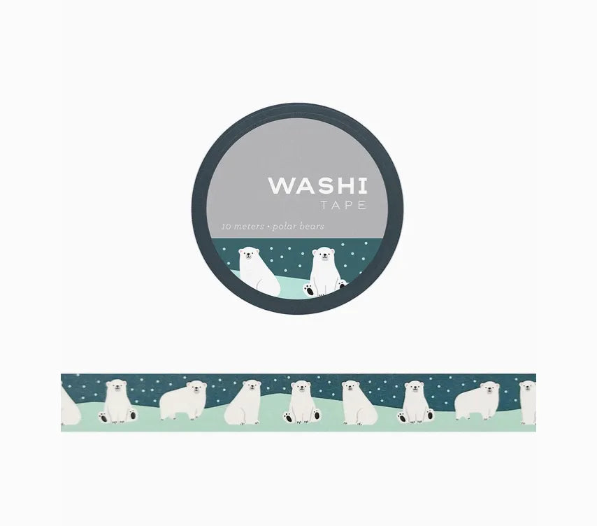 Girl of All Work - Polar Bears Washi Tape Girl of All Work Washi Tape art-noise.myshopify.com girl-of-all-work-polar-bears-washi-tape Girl of All Work - Polar Bears Washi Tape Girl of All Work Washi Tape art-noise.myshopify.com girl-of-all-work-polar-bears-washi-tape