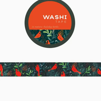 Girl of All Work - Holiday Birds Washi Tape Girl of All Work Washi Tape art-noise.myshopify.com girl-of-all-work-holiday-birds-washi-tape Girl of All Work - Holiday Birds Washi Tape Girl of All Work Washi Tape art-noise.myshopify.com girl-of-all-work-holiday-birds-washi-tape