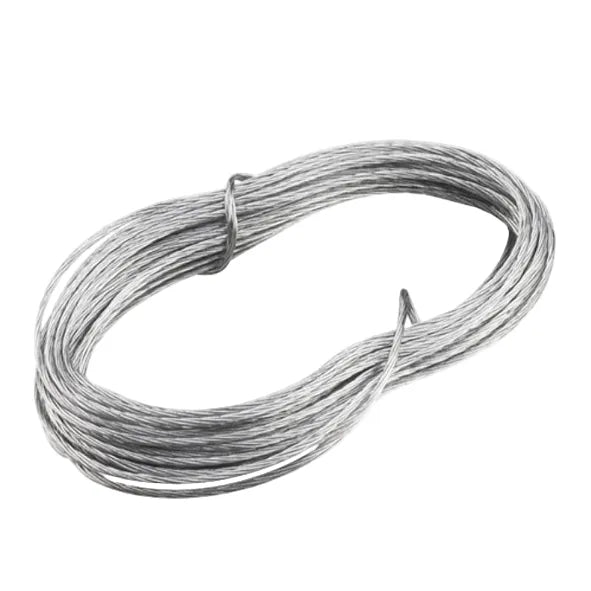 Coiled piece of wire on a white background Onward - Picture Wire - 144 in Onward Hanging Hardware art-noise.myshopify.com onward-picture-wire-144-in Onward - Picture Wire - 144 in Onward Hanging Hardware art-noise.myshopify.com onward-picture-wire-144-in