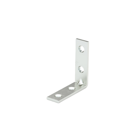 Metal corner bracket on a white background Corner Brace - 2 1/2 in Onward product_type art-noise.myshopify.com corner-brace-2-1-2-in-6