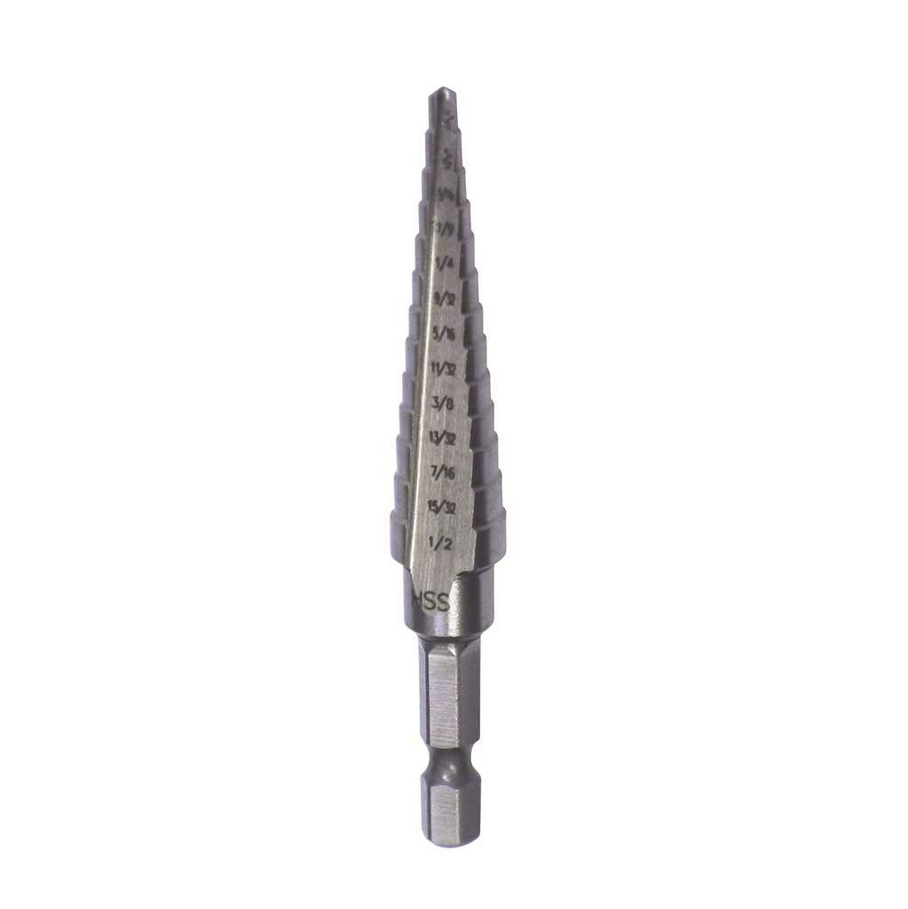 ROK - STEP DRILL BIT 13 STEP 1/8"-1/2"