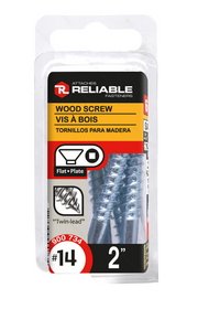 Reliable - Wood Screw - #14 - 3/16 in