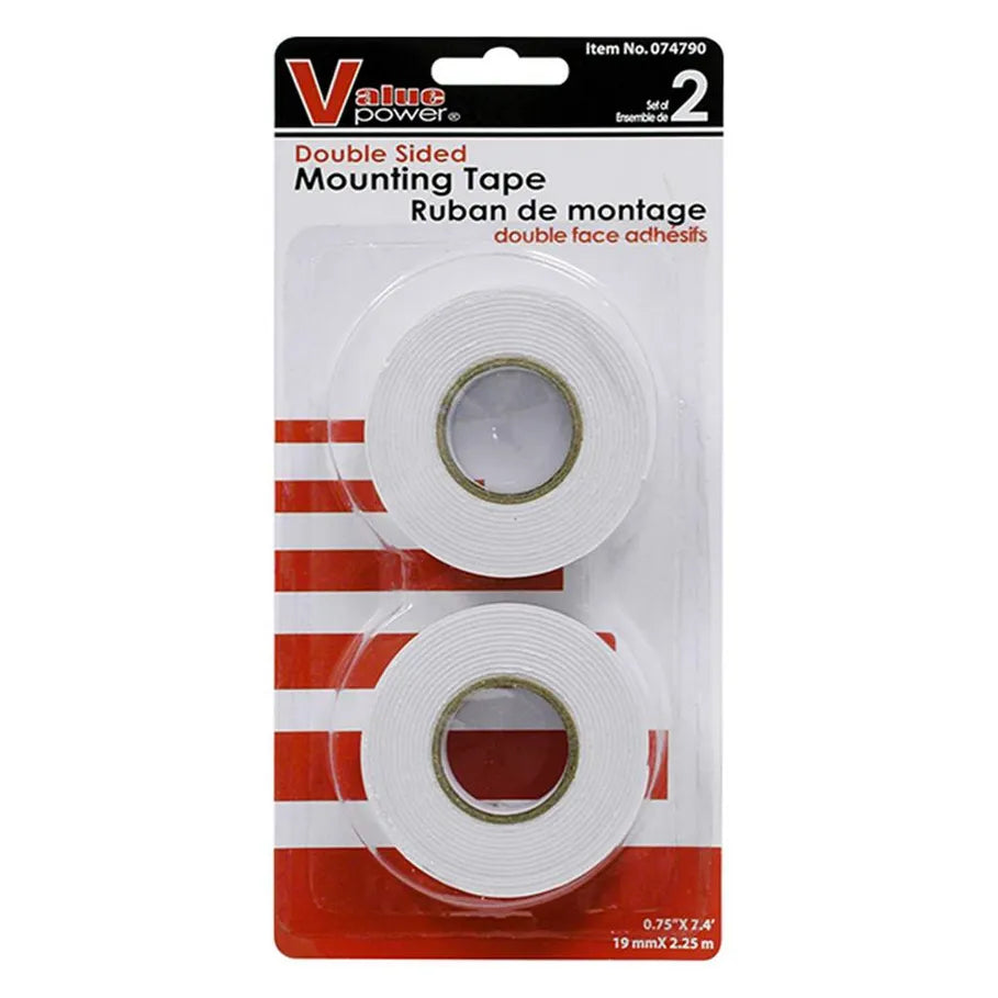 VALUE POWER - 2 PC DOUBLE SIDED MOUNTING TAPE Value Power product_type art-noise.myshopify.com value-power-2-pc-double-sided-mounting-tape VALUE POWER - 2 PC DOUBLE SIDED MOUNTING TAPE Value Power  art-noise.myshopify.com value-power-2-pc-double-sided-mounting-tape