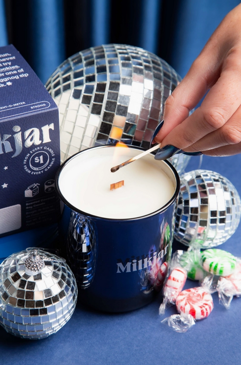 Milk Jar Co. Pattie 8oz Candle Milk Jar Candle Co. Scented Candle art-noise.myshopify.com milk-jar-co-pattie-8oz-candle