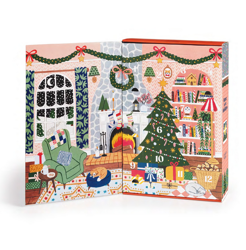 Home for the Holidays 500 Piece Advent Puzzle Calendar