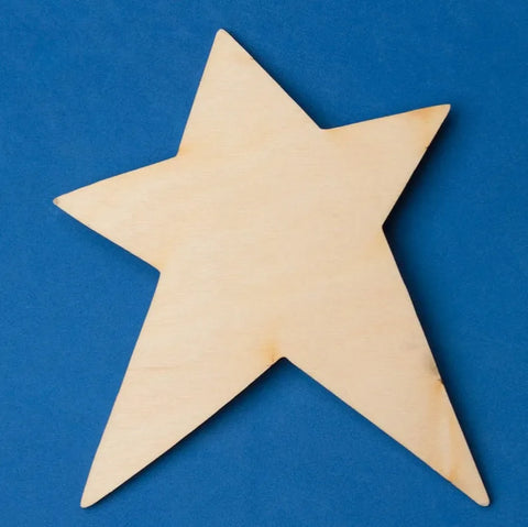 Unfinished Wood Folk Star Shape Cutouts Factory Direct Craft  art-noise.myshopify.com unfinished-wood-folk-star-shape-cutouts
