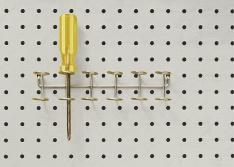 Multiple Tool Holder for Pegboard Onward product_type art-noise.myshopify.com multiple-tool-holder-for-pegboard
