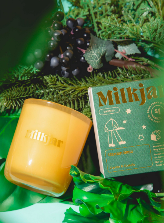Milk Jar Co. Garden State 8oz Candle