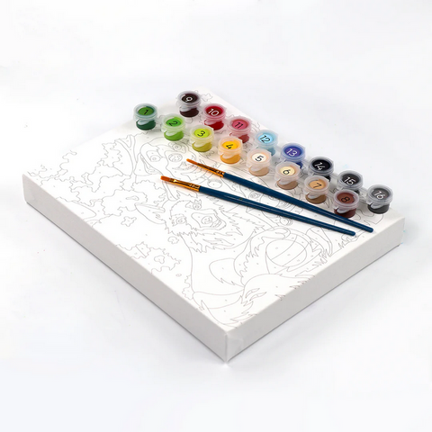 Dogs' Day Out Paint by Numbers