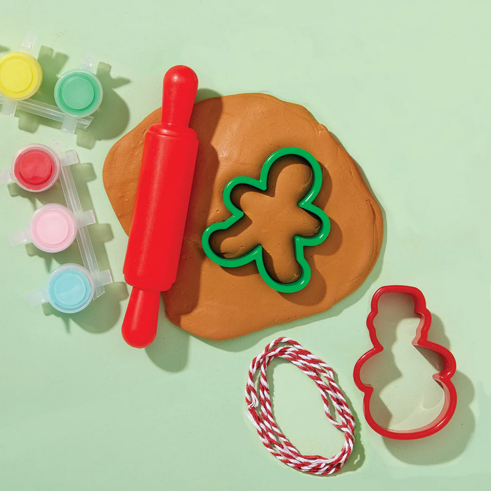 Make & Paint Gingerbread Clay Ornaments