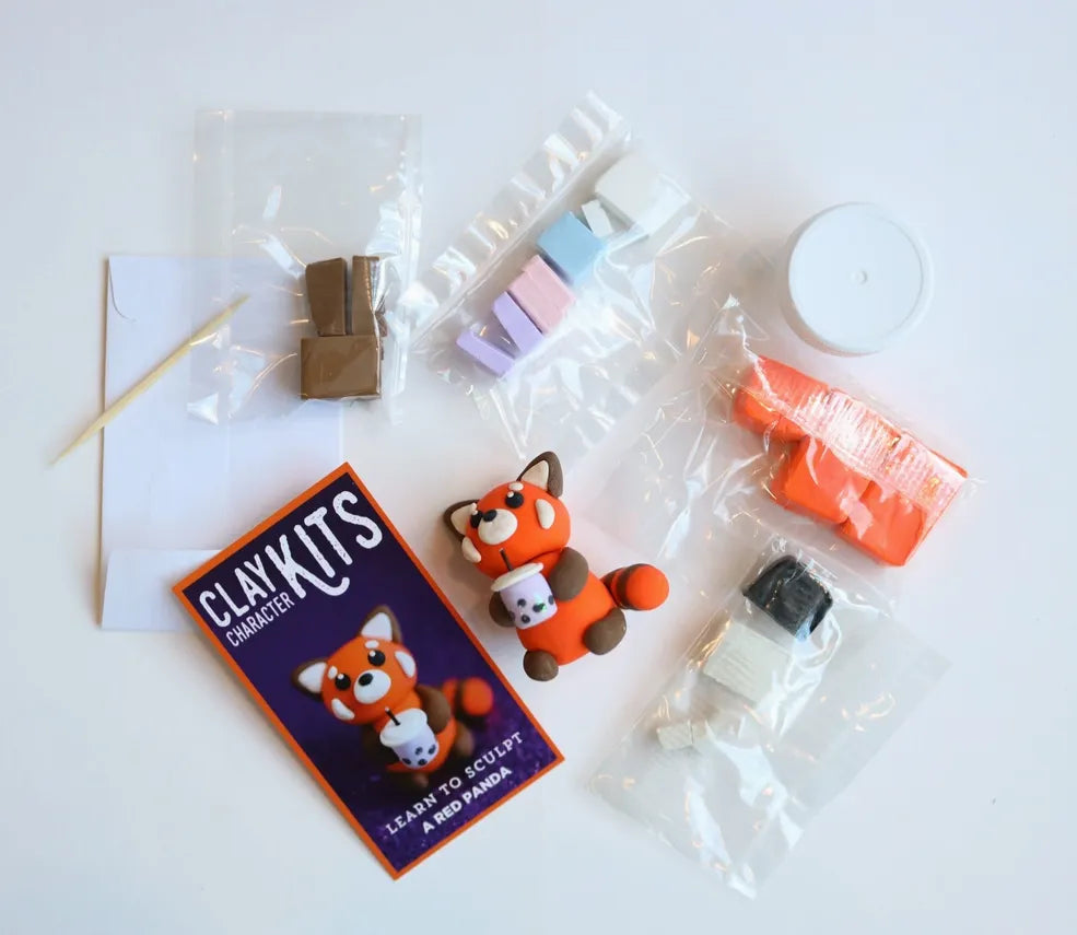 Ruby the Red Panda DIY Polymer Clay Kit The Make Station Polymer Clay Kit art-noise.myshopify.com ruby-the-red-panda-diy-polymer-clay-kit Ruby the Red Panda DIY Polymer Clay Kit The Make Station Polymer Clay Kit art-noise.myshopify.com ruby-the-red-panda-diy-polymer-clay-kit