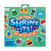 OOLY Shrink-Its!: D.I.Y. Shrink Art Kit - Fun Friends