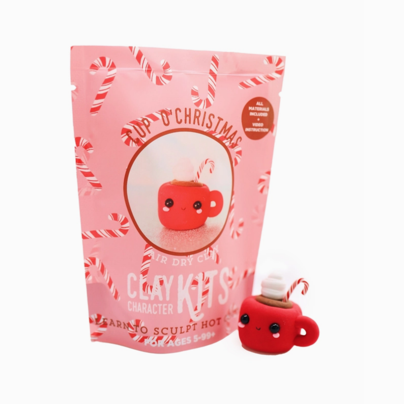 Cup O'christmas Air Dry Clay Kit