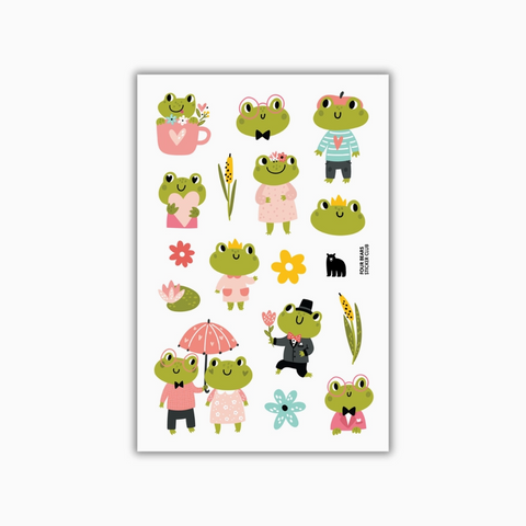 Four Bears Sticker Club - Frogs and Kisses