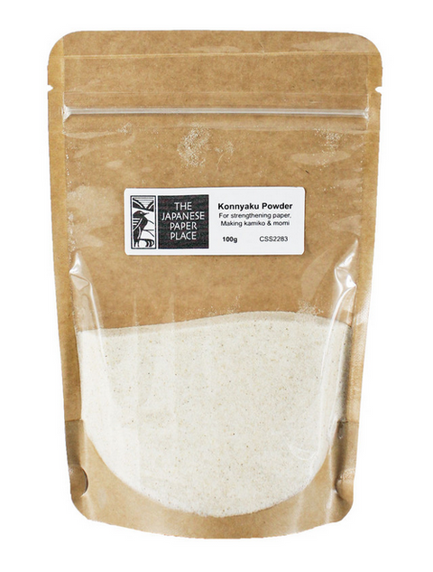 Japanese Paper Konnyaku Powder 100g
