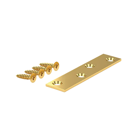 Onward - Multi-Position Mending Plate - 3" - Brass Plated