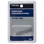 ROK - CARBIDE CUTTER 1/8" POINT