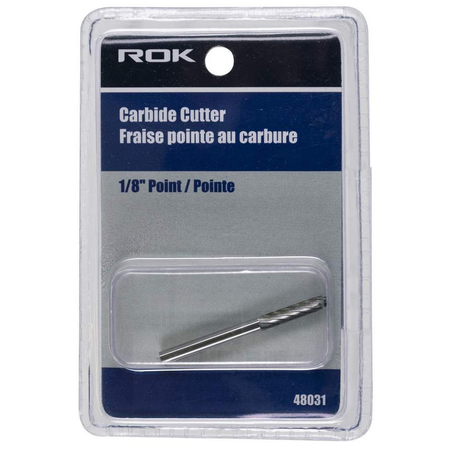 ROK - CARBIDE CUTTER 1/8" POINT