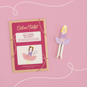 Make Your Own Ballerina Peg Doll