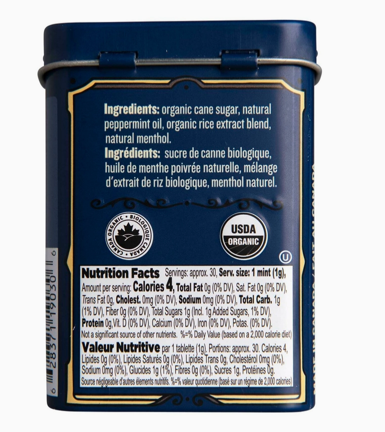 Clawhammer Certified Organic Mints - Strong Peppermint