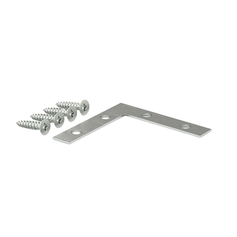 Onward - Flat Corner Plate  - 3/8 in - 2 in - Steel