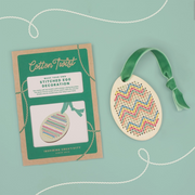 Make Your Own Stitched Egg Decoration
