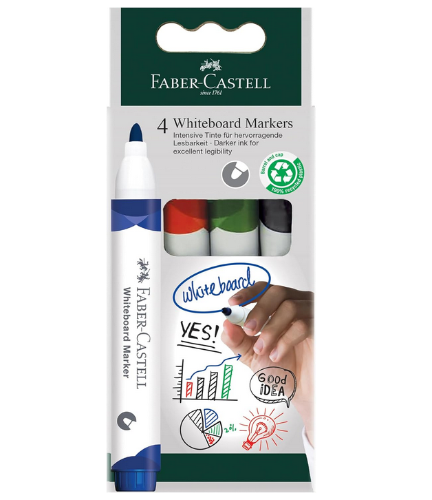 Faber-Castell Whiteboard Markers Set/4