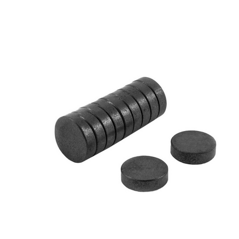 ROK - 10 PC CERAMIC DISC MAGNETS 1/2 X 3/16