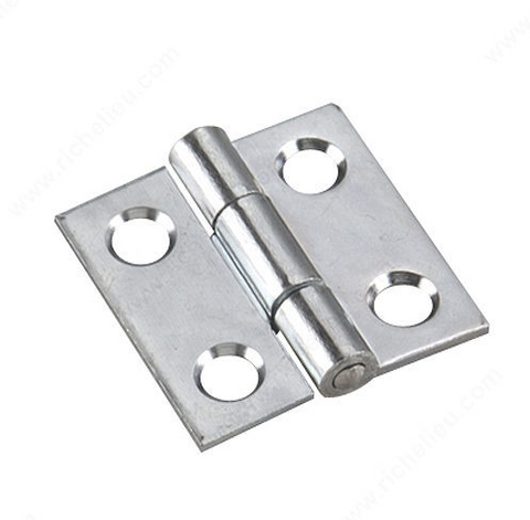 Onward - Narrow Butt Hinge - 1 in (25.40 mm) Press Fit - Zinc