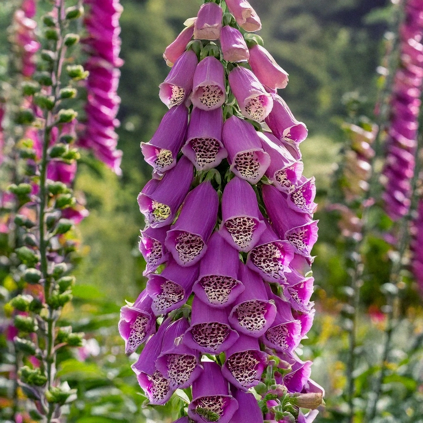 Shido Seeds Foxglove Flower Seeds Packet