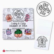 Oh Color Me - Mini Coloring Book - Cushy & Cozy