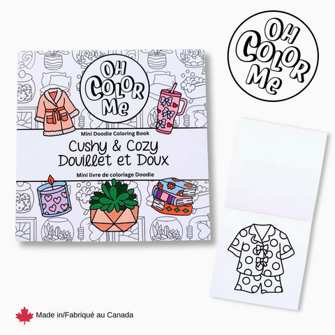 Oh Color Me - Mini Coloring Book - Cushy & Cozy