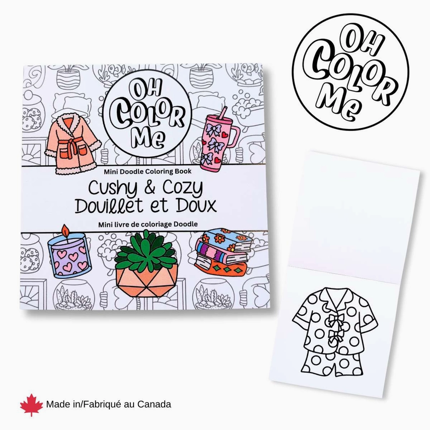Oh Color Me - Mini Coloring Book - Cushy & Cozy