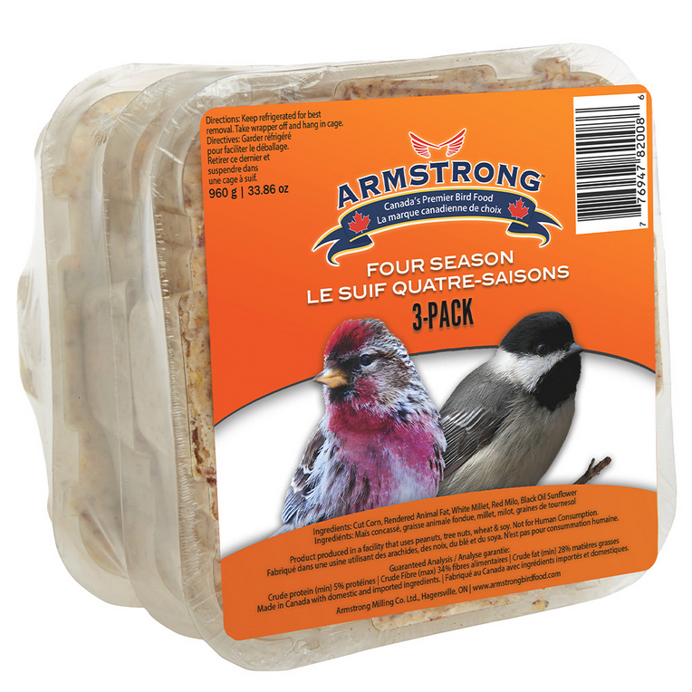 Armstrong Suet Four Season (3 Pack) 960 g